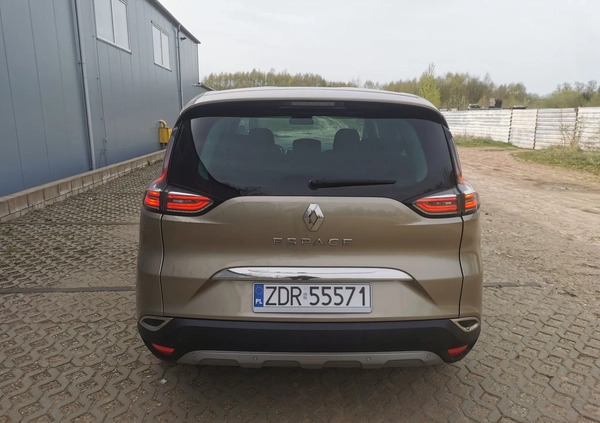 Renault Espace cena 59900 przebieg: 140000, rok produkcji 2016 z Złocieniec małe 67